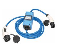 e-Auto Ladekabel 5m mit Stromzähler Mode 3 Typ 2 3-phasig 11kW IP44