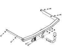 Schwanenhals Abschleppstange Für Ford Focus Mk II Hatchback 2004-2011 Nein
