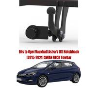 Schwanenhals Abschleppstange für Opel Astra V (K) 5D (2015-2021) & Nein Elektrik