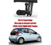 Schwanenhals Abschleppstange für Toyota Aygo (2005-2014) & Nein Elektrik - C008