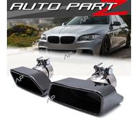 Schwarz 8 Zylinder Optik Auspuffblenden Endrohre für BMW 5er F10 F11 6er F12 F13