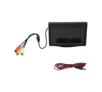 Schwarz ABS Car Monitor 5 Zoll für hd Bildschirm Schwarz ABS | AHD 1080P für auflösung, TFT-LCD Technologie, scharfe Bilder, klare Farben, einfache Installation