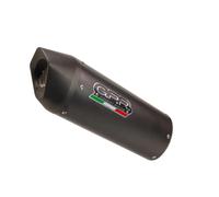 Schwarz Auspuff Schalldampfer GPR Furore Evo4 Nero Kawasaki Z 125 2021 2023
