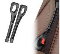 Schwarz, Autositz Lückenfüller für BMW 3er E46 (2003-2006) 11Grills, Aufbewahrungsbox für Auto Autositz Spaltfüller Auto Innenraum, 2 Stück