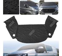 Schwarz Frontscheibenabdeckung Sonnenschutz Frostschutz Für Ford Transit Custom