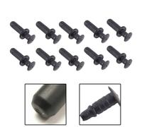 Schwarz für Mercedes-Benz W207 W211 E63 SLK250 6mm Loch 10tlg Zubehör