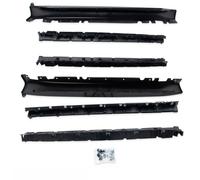 Schwarz glanz Alu 07-13 Trittbretter Set Schweller Einstieg für X5 E70 + ABE