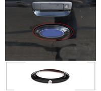 Schwarz Heckklappe Emblem Dekorative Ring Trim Abdeckung Für Ford Ranger 15-2022