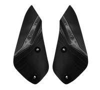 (Schwarz) Motorrad Seitenflügel Batwing Verkleidung Luftabweiser Windschutzscheibe für R1200GS Adv Schwarz