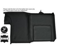 Schwarz Naht Ash Ablage Unten Armaturenbrett Leder Abdeckung Fr Ford Capri MK2
