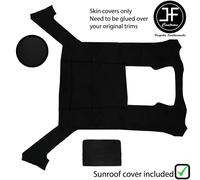 Schwarz Stich Luxe Wildleder Dachhimmel Sonne Dach Abdeckung F?r BMW E30 81-92