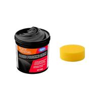 Schwarzer Auto Kratzer Entferner, Kunststoff Gummi Auffrischer, langanhaltender Reifenglanz, Politur, Reifenglanz, einfach zu verwenden für Fahrzeuge und Gummi Reparatur, schwarze Kristallpolitur, der