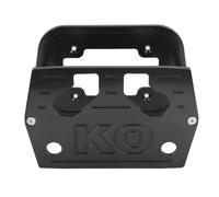 ༝Schwarzer Edelstahl Batteriehalter Für Optima 34/78 Batterie Rot Gelb