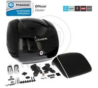 Topcase 42LT Schwarz 94 ORIGINALE PIAGGIO VESPA GTS Super 300 2012-2013