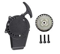 Schwarzer Seilzugstarter Ersatz geeignet f??r ATVs Mini Dirt Bikes und mehr