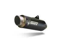 Schwarzer Slip-On Auspuff MIVV Gp Pro SCRAMBLER 800 URBAN MOTARD 2015-2020