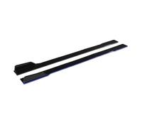 Schweller Reparaturblech Seitenleisten Satz 2m Für Benz W205 W204 W203 W211 W212 W213 W117 C117 W176 Für AMG Für GTR Auto Seite Rock Extensions Spoiler Rocker Splitter(Blau)