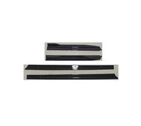 Schweller Reparaturblech Seitenleisten Satz 4PCS 1,9 M Seitenschweller Auto Seitenschweller Lipgloss Schwarz Für VW Für Golf 7 7,5 MK7 MK7.5 R Für GTI Für R-Linie 2013-2019 Kits Seitensplitter