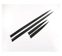 Schweller Reparaturblech Seitenleisten Satz Für Benz C-Klasse W206 Sport C180 C200 C300 2022 2023 ABS Chrome Side Door Körper Molding Moulding Trim Auto Zubehör(Piano Black)