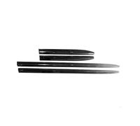 Schweller Reparaturblech Winglet Diffusor Auto Zubehör Für Ford Für Explorer 2020 2021 2022 2023 Seite Tür Auto Körper Molding Röcke Kratzfest Abdeckung Trim ABS Chrom Carbon(Kohlefaser-Optik)