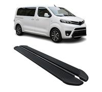 Schweller Trittbretter Schweller für Toyota Proace 2016-26 L1 Kurzer Alu Schwarz