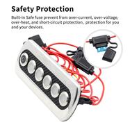 Schwerlast 6 Gang Schalttafel f??r 12V f??r Wohnmobile Boote LKW mit Blaulicht