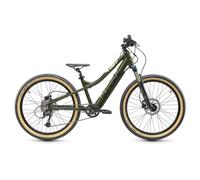 S'COOL e-troX race 24 Zoll 9-Gang - Olive/Beige