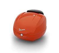 Scooter-ProSports Topcase original Piaggio 36 Liter für Vespa GTS 125, 300 CCM euro5 ab Baujahr 2022 (orange impulsivo A11)