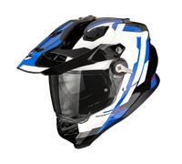 Scorpion ADF-9000 Air Patrol Motorradhelm (Schwarz/Blau/Weiß)