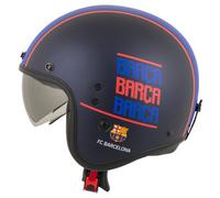 Scorpion Belfast Evo FC Barcelona Helm, blaumatt-rot Größe: XL