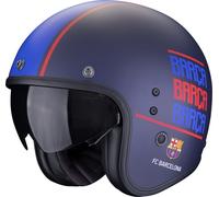 Scorpion Belfast Evo FC Barcelona Jethelm, rot-blau, Größe XL für Männer