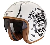 Belfast EVO Romeo Jethelm (Cream/Schwarz), L (59)