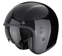 Scorpion Motorrad-Jethelm Belfast Evo Solid – Glanz Schwarz – Größe M