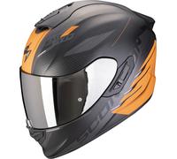 Scorpion Exo-1400 Evo 2 Air Luma Helm, schwarz-orange, Größe 2XL für Männer