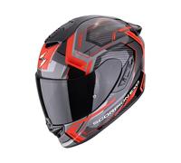 Scorpion EXO-1400 EVO II Air Linart Motorradhelm (Schwarz/Rot) Gr: L (59)