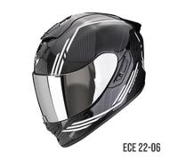 Scorpion EXO-1400 EVO II Carbon Air Reika Helm, schwarz-weiß Größe: XL