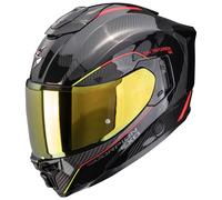 Scorpion EXO-1500 Carbon Air Mundi Helm, schwarz-rot-gelb Größe: S