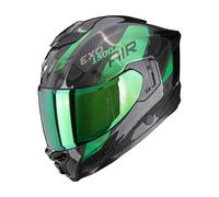 Scorpion Exo-1500 Carbon Air Platted Helm, schwarz-blau, Größe XS für Männer