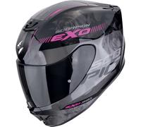 Scorpion Exo-391 AVA Schwarz Silber Rosa Gr. M 57/58
