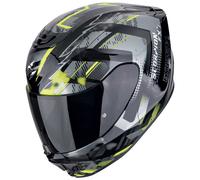 Scorpion EXO-391 Clutter Helm, schwarz-fluogelb Größe: XS
