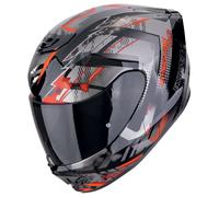 Scorpion EXO-391 Clutter Motorradhelm (Schwarz/Rot)