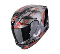 Scorpion EXO-391 Clutter Motorradhelm (Schwarz/Rot)