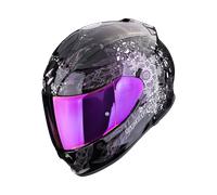 Scorpion Exo-491 Dream Helm, schwarz-lila, Größe XS für Männer
