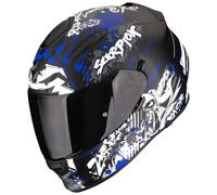 Scorpion EXO-491 Spector Helm, schwarz-blau matt Größe: M