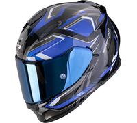 Scorpion Exo-491 Zumo Helm, schwarz-blau, Größe L für Männer