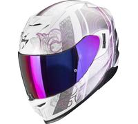 Scorpion Exo-520 Evo Air FASTA weiß-violett Gr. S 55/56