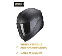 SCORPION EXO-520 EVO AIR Integralhelm Motorrad Mattschwarz