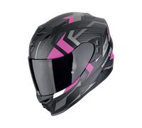 Scorpion Exo-520 Evo Air Integralhelm Sensus Mattschwarz / Pink (ECE 22-06) S