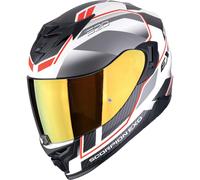 Scorpion Exo-520 Evo Air LENA Weiss Matt Silber Rot Gr. M 57/58