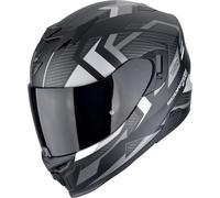 Scorpion Exo-520 Evo Air Integralhelm Sensus Mattschwarz / Silber (ECE 22-06) XL
